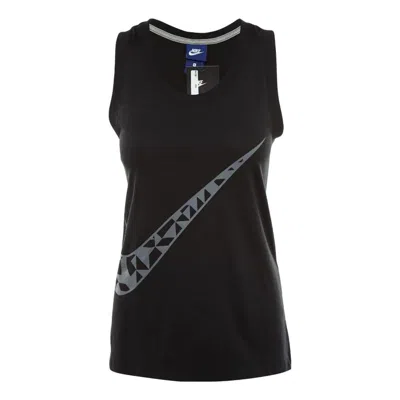 Nike (wmns)  Logo Sportswear Tank Top 'black Grey' In Multi