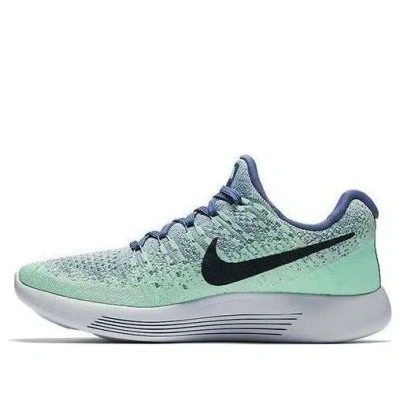 Nike (wmns)  Lunarepic Low Flyknit 2 'blue Moon Dark Obsidian Vapor Green'