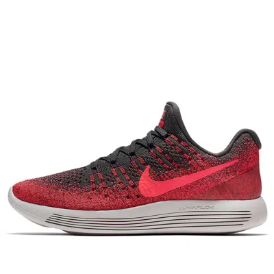 Nike (wmns)  Lunarepic Low Flyknit 2 'midnight Fog Solar Red Bordeaux' In Multi
