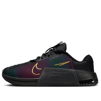 Nike (wmns)  Metcon 9 Premium 'black Fireberry Gold' In Multi
