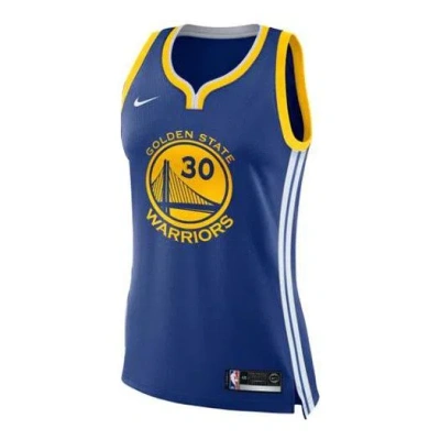 Nike (wmns)  Nba Gs Warriors Away Icon Swingman Jersey 'curry-blue'