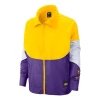 Nike (wmns)  Nba Lakers Basketball Sports Contrasting Colors Woven Jacket Yellow In Multi