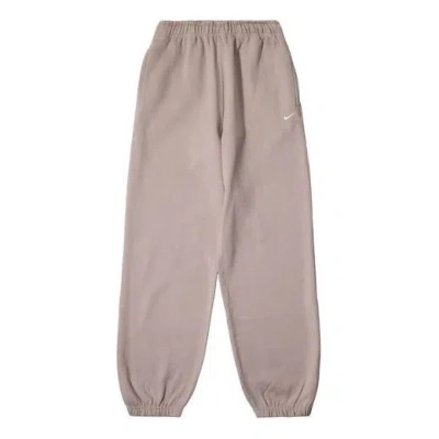 Nike (wmns)  Nrg Solo Swoosh Sweatpants 'malt White' In Neutral