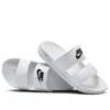 Nike Women's Offcourt Duo Slide Sandals From Finish Line In White