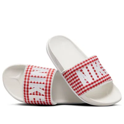 Nike (wmns)  Offcourt Slide Prnt 'mystic Red'