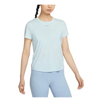Nike (wmns)  One Classic Dri-fit T-shirt Asia Sizing 'ice Blue'