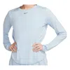 Nike (wmns)  One Classic Dry Fit Long Sleeve Top 'light Armory Blue'