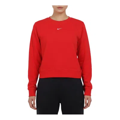 Nike (wmns)  One Dri-fit Sweatshirt Asia Sizing 'red'