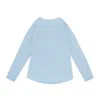 Nike (wmns)  One Luxe Long Sleeve T-shirt 'teal' In Blue