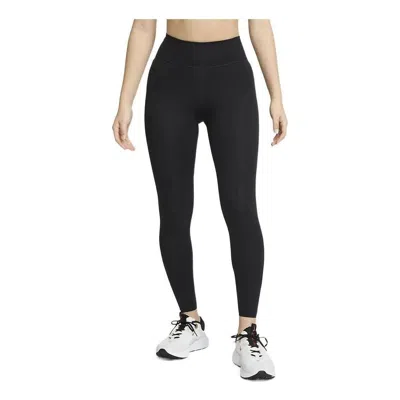 Nike (wmns)  One Luxe Mid-rise Pocket Leggings Asia Sizing 'black'