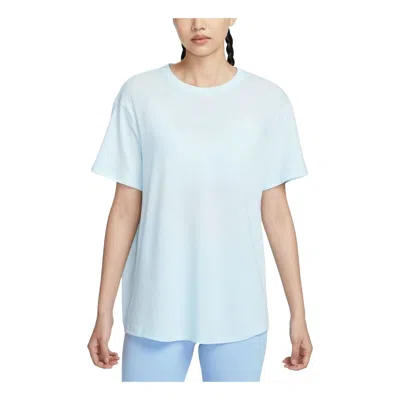 Nike (wmns)  One Relaxed Dri-fit T-shirt Asia Sizing 'ice Blue'