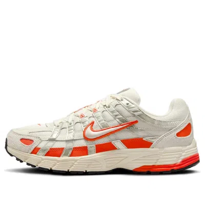 NIKE (WMNS) NIKE P-6000 'SAIL LIGHT BONE PICANTE RED'