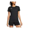 Nike (wmns)  Park Vii Ss Shirt 'balck' In Black