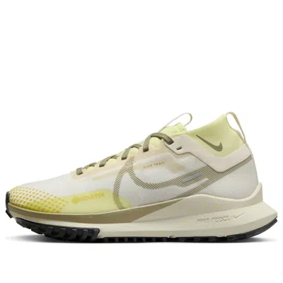 Nike (wmns)  Pegasus Trail 4 Gtx Waterproof Trail Running Shoes 'pale Ivory Neutral Olive' In Multi