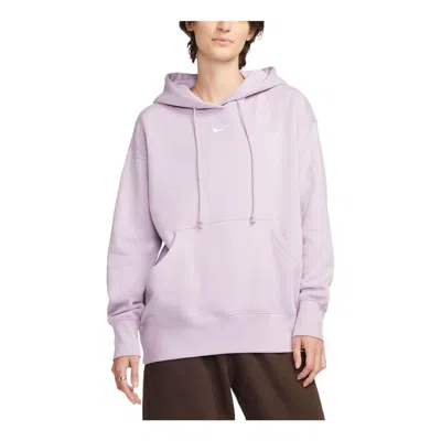 Nike (wmns)  Phoenix Fleece Hoodie 'lilac' In Purple