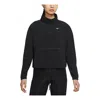 Nike (wmns)  Pro Dri-fit Packable Training Sports Storage Simple Hooded Stand Collar Jacket Black