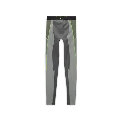 Nike (wmns)  Pro Leggings 'off-noir Light Smoke Grey Iron Grey Action Green'