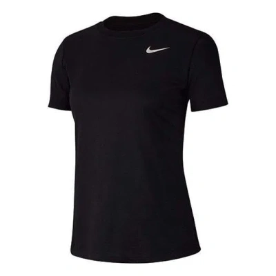 Nike (wmns)  Quick Dry Side Round Neck Pullover Short Sleeve Black