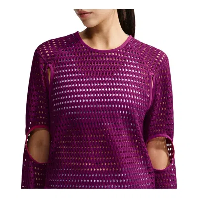 Nike (wmns)  Radical Airflow Long Sleeve Running Top 'true Berry' In Purple