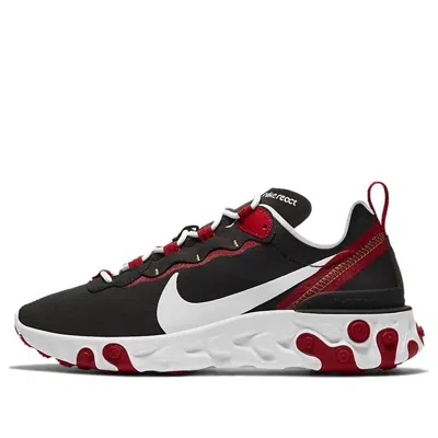 Nike (wmns)  React Element 55 'black Gym Red' In Multi