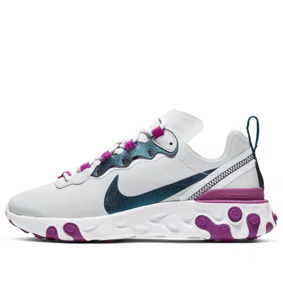 Nike (wmns)  React Element 55 Se 'photon Dust Purple Blue' In Gray