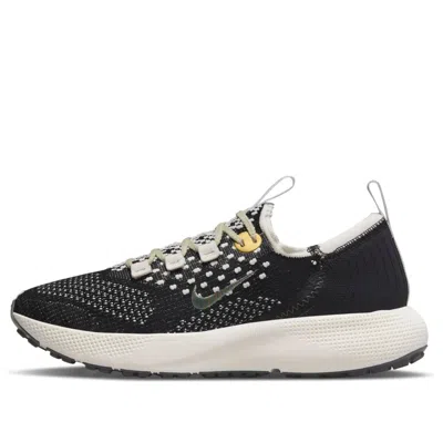 Nike (wmns)  React Escape Run Flyknit 'black Metallic Vivid Gold'