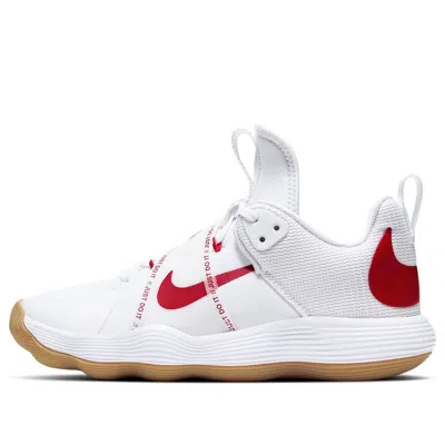 Nike (wmns)  React Hyperset 'university Red Gum' In White