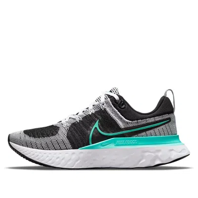 Nike (wmns)  React Infinity Run Flyknit 2 'black Aurora Green' In Multi