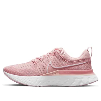 Nike (wmns)  React Infinity Run Flyknit 2 'pink Glaze' In Animal Print