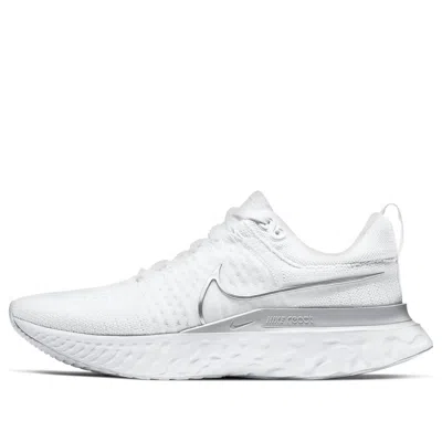 Nike (wmns)  React Infinity Run Flyknit 2 'white Metallic Silver'