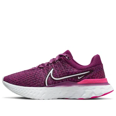 Nike (wmns)  React Infinity Run Flyknit 3 'light Bordeaux' In Multi