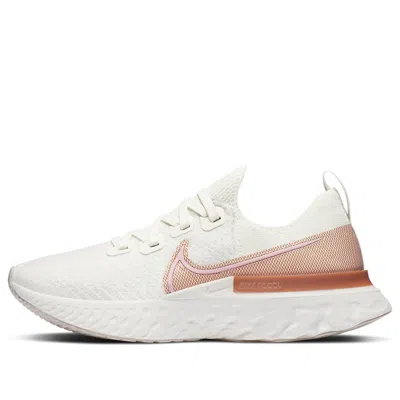 Nike (wmns)  React Infinity Run Flyknit 'sail Metallic Copper' In White
