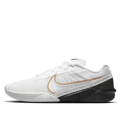 Nike (wmns)  React Metcon Turbo 'black Metallic Gold' In Multi