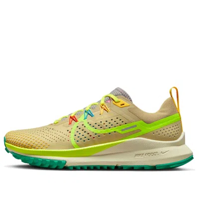 Nike (wmns)  React Pegasus Trail 4 Gtx 'brown Yellow' In Green