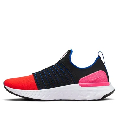 Nike (wmns)  React Phantom Run Flyknit 2 'black Bright Crimson'