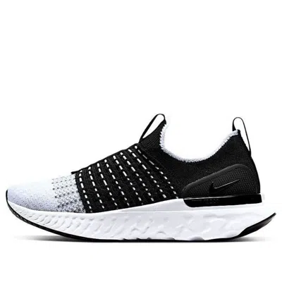 Nike (wmns)  React Phantom Run Flyknit 2 'black White'
