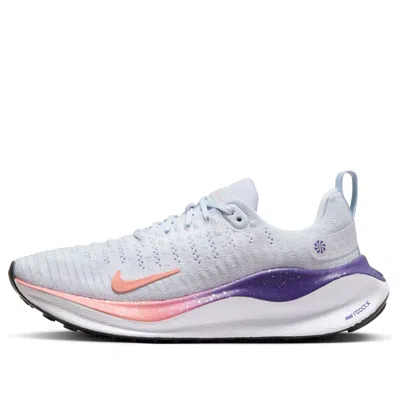 Nike (wmns)  Reactx Infinity Run 'grey Court Purple' In Animal Print