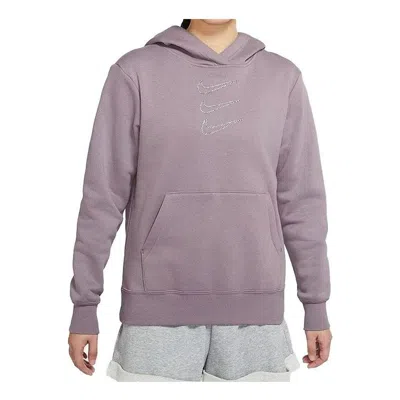 Nike (wmns)  Rhinestone Fleece Hoodie 'purple'