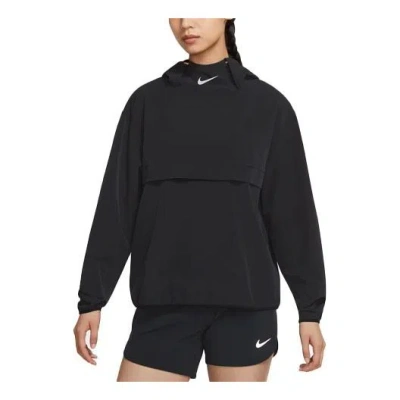 Nike (wmns)  Run Division Logo Hooded Jacket Black