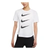 Nike (wmns)  Run Division Three Hook Reflective Logo Running T-shirt White