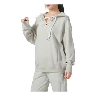 Nike (wmns)  Serena Williams Design Crew Fleece Pullover Hoodie 'beige' In Gray