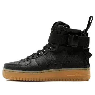 Nike (wmns)  Sf Air Force 1 Mid 'black Gum'