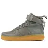 Nike (wmns)  Sf Air Force 1 Mid 'dark Stucco' In Green