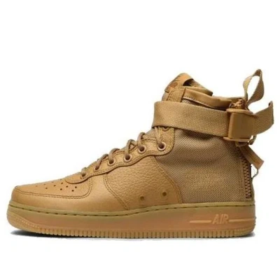 Nike (wmns)  Sf Air Force 1 Mid 'elemental Gold'