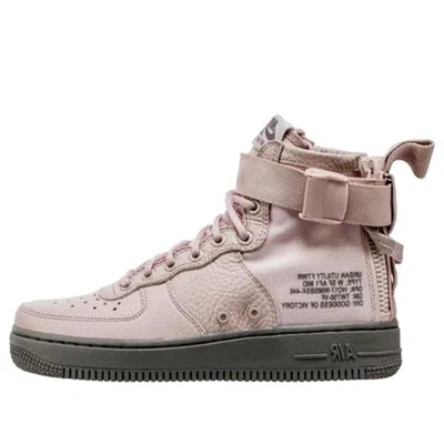 Nike (wmns)  Sf Air Force 1 Mid 'siltstone Red'