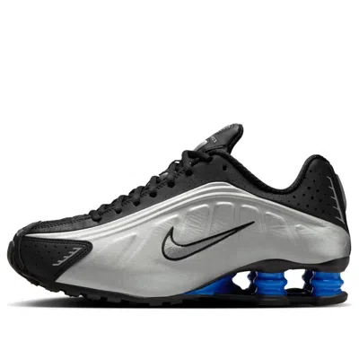 NIKE (WMNS) NIKE SHOX R4 'METALLIC SILVER BLACK RACER BLUE'