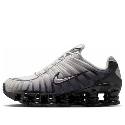 NIKE (WMNS) NIKE SHOX TL 'OFF NOIR METALLIC SILVER'
