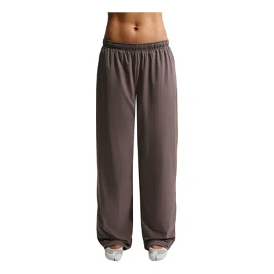 Nike (wmns)  Skims Stretch Nylon Oversized Pants 'resin' In Brown