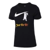 Nike (wmns)  Slogan Logo Solid Color Training Black