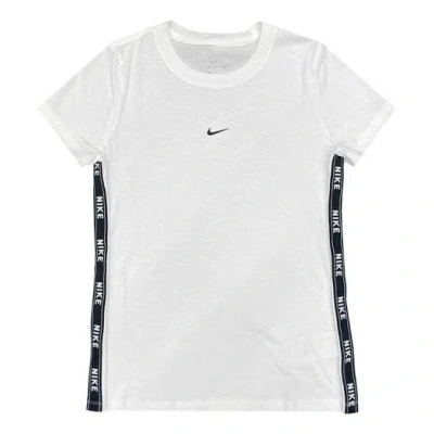 Nike (wmns)  Small Logo Short Sleeve 'white' In Multi